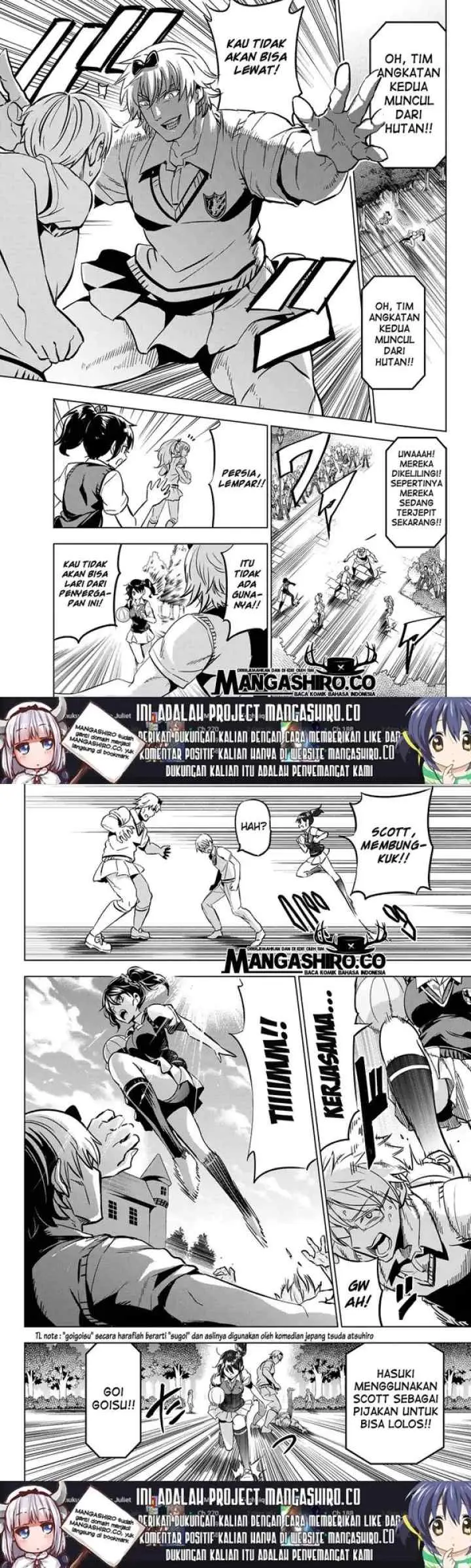 Kishuku Gakkou no Juliet chapter 95 halaman 7