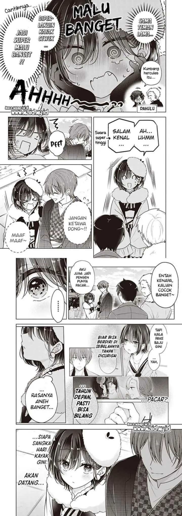 Osananajimi(♂) wo Onnanoko ni Shiteshimatta Hanashi chapter 133 halaman 5