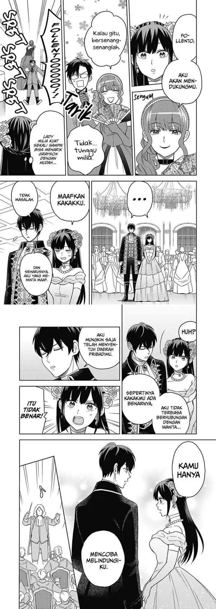 Akuyaku Reijou wa Oshi Miboujin chapter 3 halaman 5