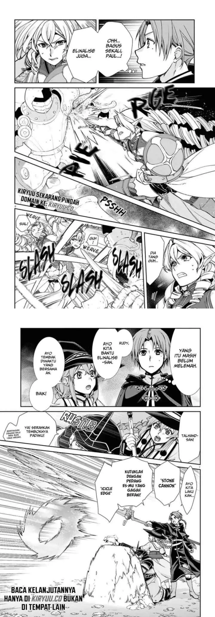 Mushoku Tensei: Isekai Ittara Honki Dasu chapter 105 halaman 4