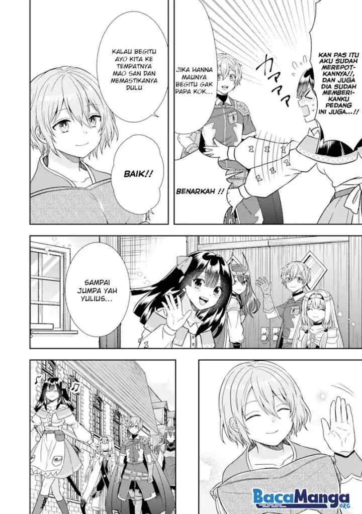 Tensei Ryoushu no Yuuryou Kaitaku: Zensei no Kioku o Ikashite White ni Tsutometara, Yuunou na Jinzai ga Atsumari Sugimashita chapter 11.1 halaman 15