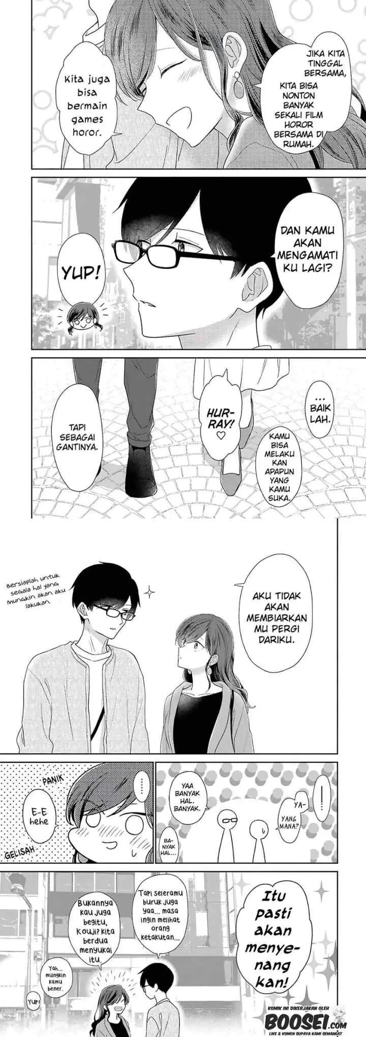 Arasa Dakedo, Hatsukoi desu chapter 58 halaman 12