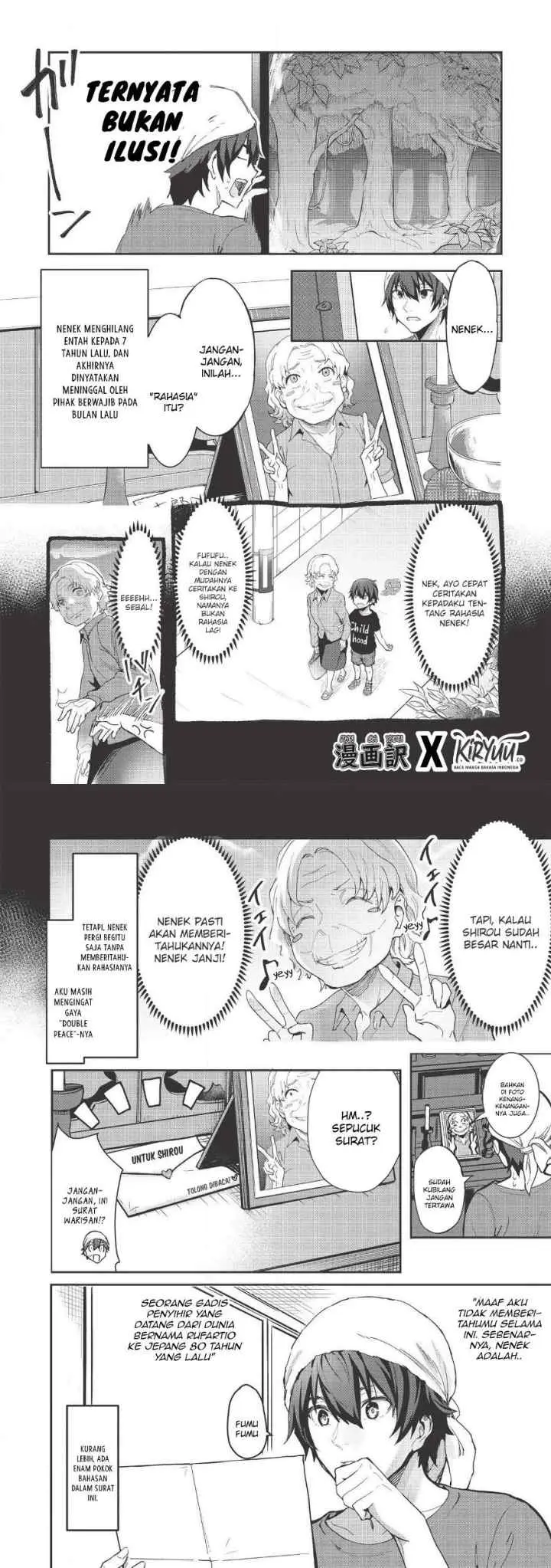 Itsudemo Jitaku ni Kaereru Ore wa, Isekai de Gyoushoujin o Hajimemashita chapter 1 halaman 5
