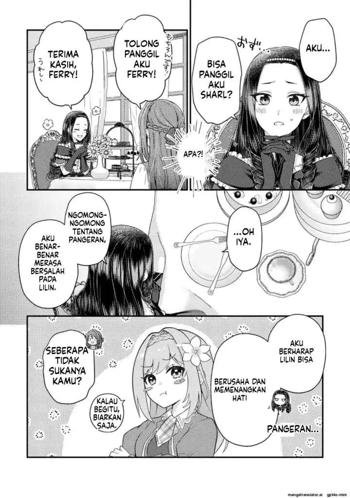 Heroine ga Kuru Mae ni Ninshin shimashita ~Tsunda Hazu no Akuyaku Reijou desuga, Douyara Chigau youdesu~ chapter 5.1 halaman 11