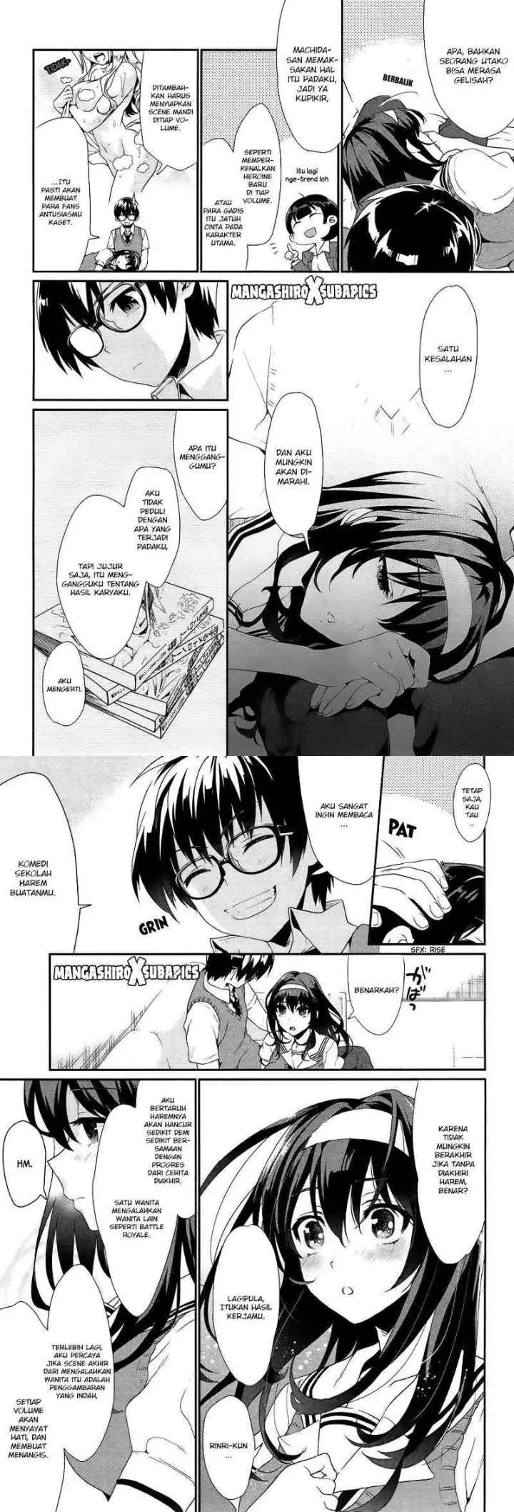 Saenai Heroine no Sodatekata: Koisuru Metronome chapter 1 halaman 16