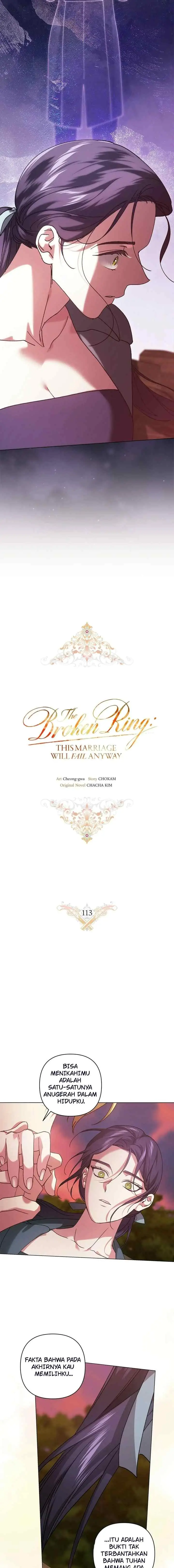 The Broken Ring: This Marriage Will Fail Anyway chapter 113 halaman 6