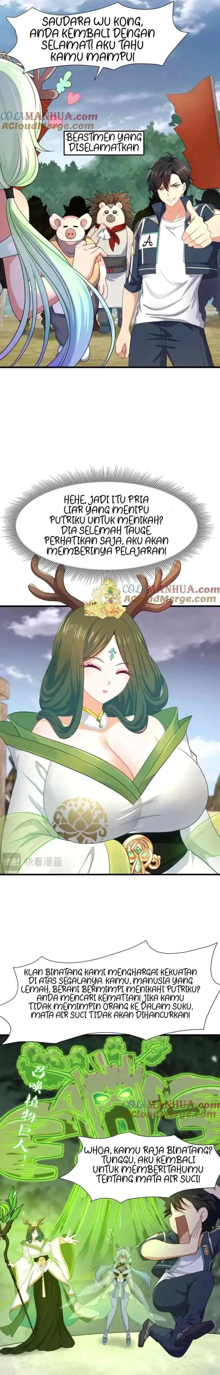 After Merging With the Goddess, I Am Invincible chapter 37 halaman 9