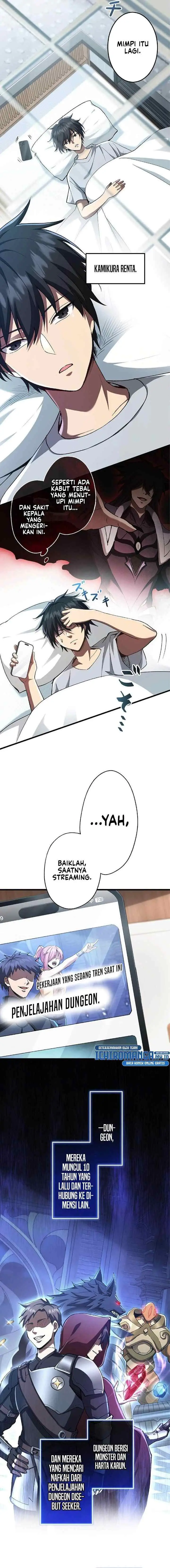 Tensei Shita Dai Maou, Chikyuu ni Shutsugen Shita Dungeon wo Tsukuridasu chapter 1 halaman 4
