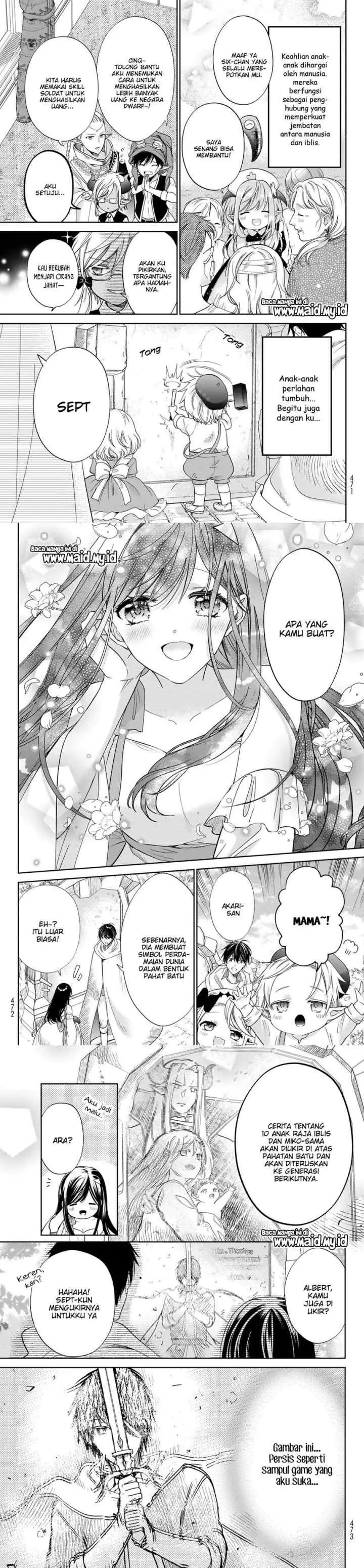 Isekai de Saikyo Mao no Kodomotachi no Mama ni Natchaimashita chapter 40 halaman 17