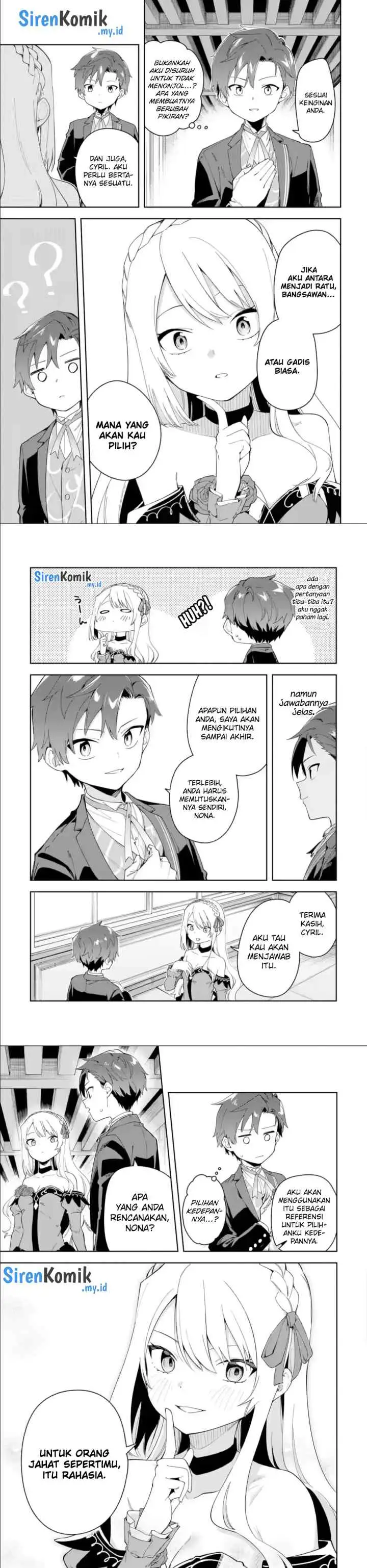 Akuyaku Reijou no Shitsuji-sama Hametsu Flag wa Ore ga Tsubusasete Itadakimasu chapter 34 halaman 6