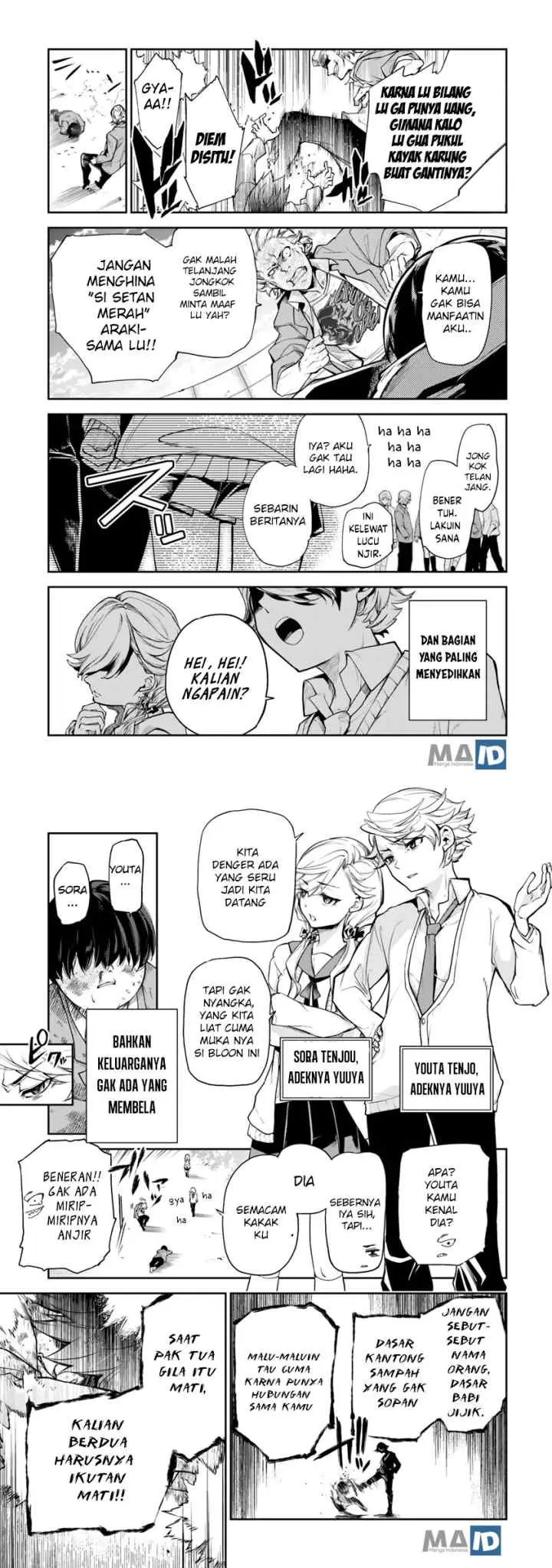 Isekai de Cheat Skill wo te ni Shita ore wa, Genjitsu Sekai wo mo Musou Suru ~Level Up wa Jinsei wo Kaeta~ chapter 1 halaman 4