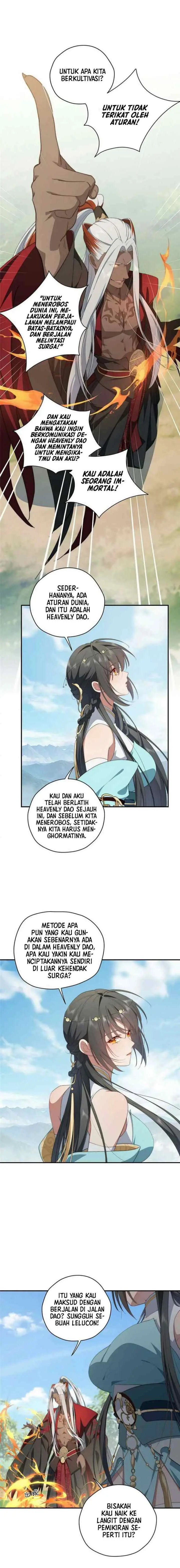 What Do You Do If the Heroine Escapes From Your Novel chapter 35 halaman 5