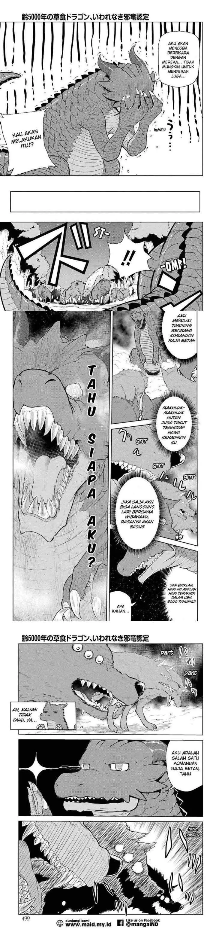 Weak 5000-Year Old Vegan Dragon chapter 1 halaman 13