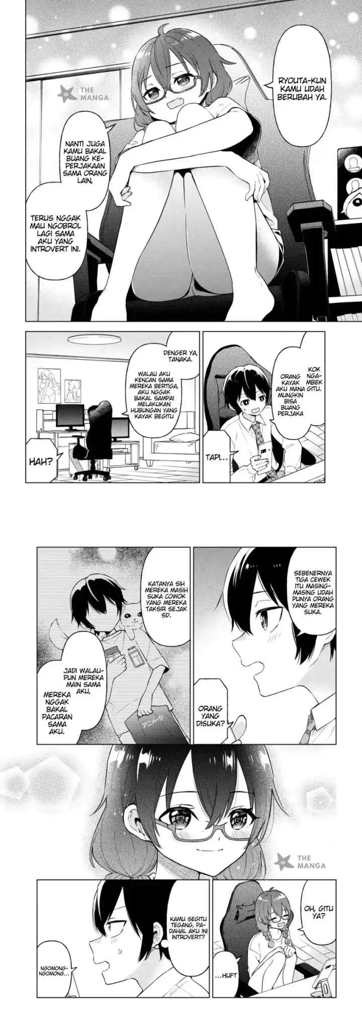 Inkyaa no ore ga sekigae de S-kyuu bishoujo ni kakomaretara himitsu no kankei ga hajimatta chapter 9 halaman 5