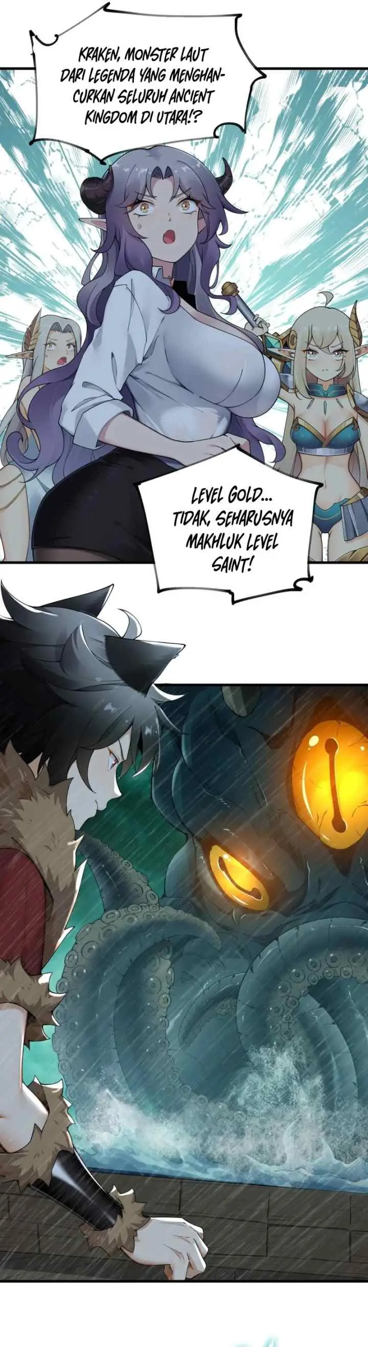 Miss Saintess Please Stop Your Wild Imagination! chapter 72 halaman 13