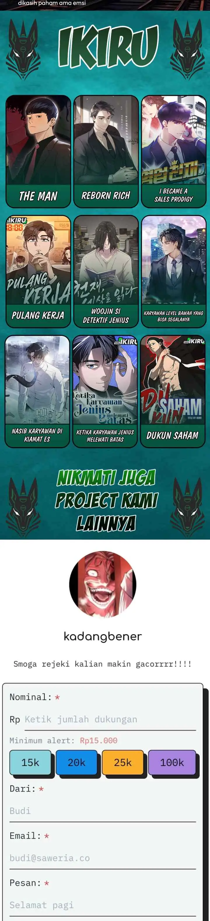The Thousand-Faced Actor chapter 45 halaman 17