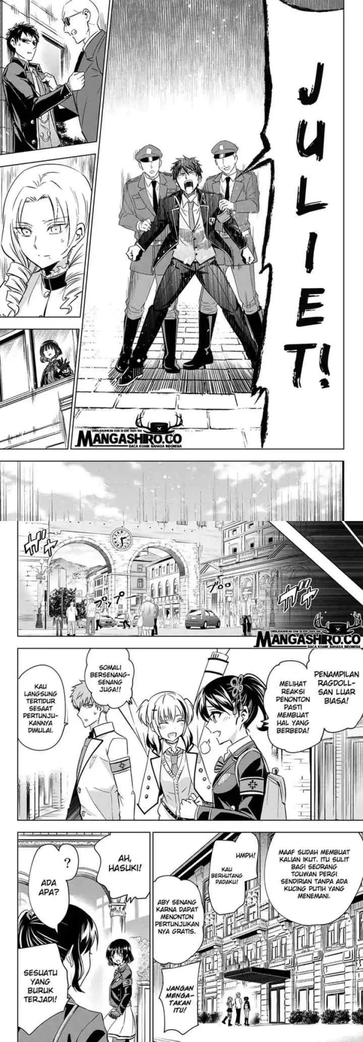 Kishuku Gakkou no Juliet chapter 110 halaman 9