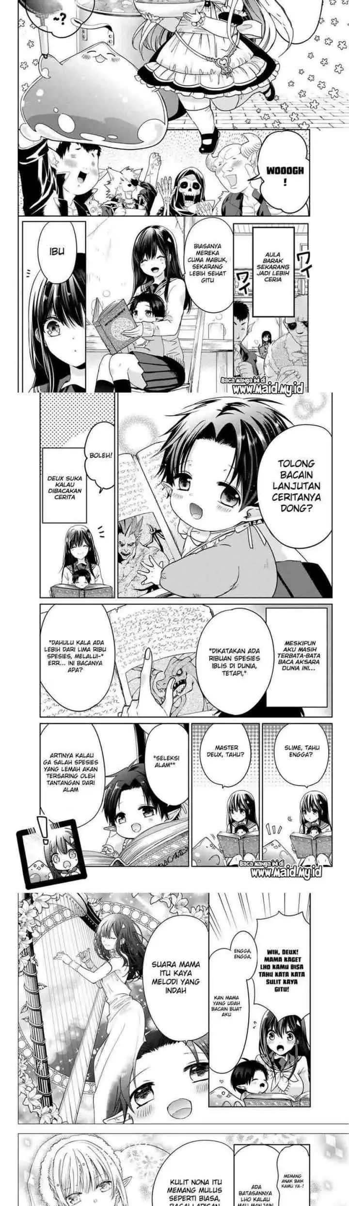 Isekai de Saikyo Mao no Kodomotachi no Mama ni Natchaimashita chapter 8.1 halaman 6