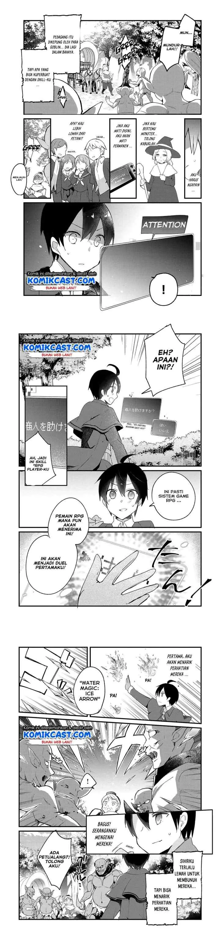 Shinja Zero no Megami-sama to Hajimeru Isekai Kouryaku chapter 1 halaman 10