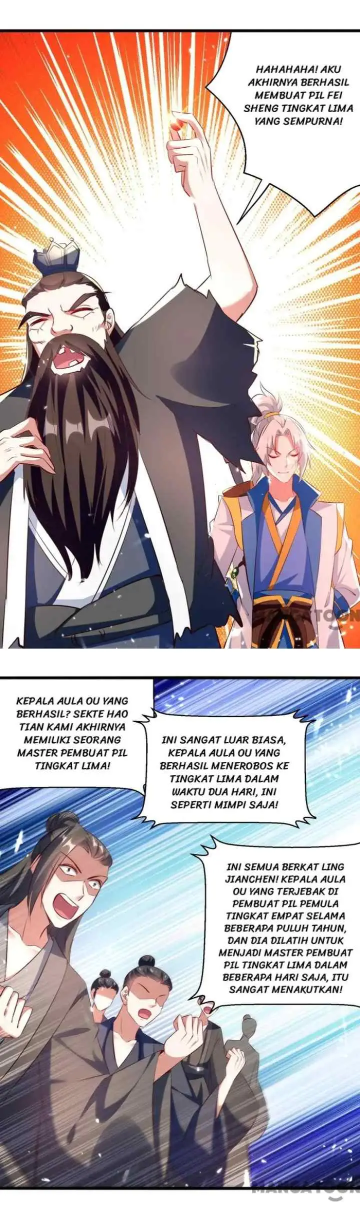 Ling Tian Shendi chapter 172 halaman 12