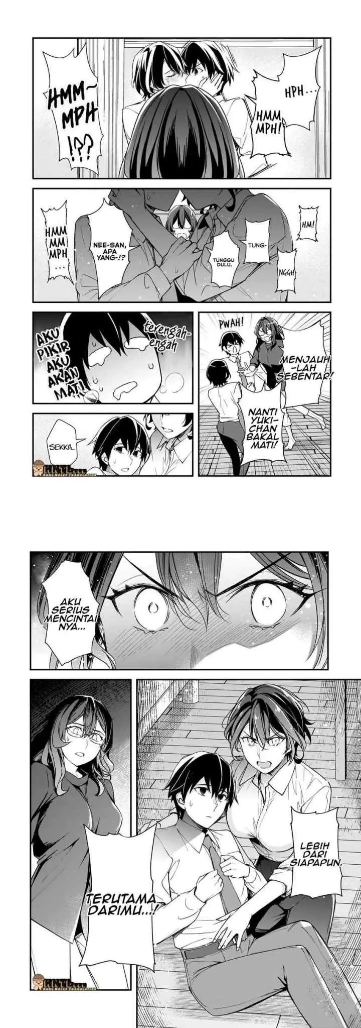 Ore ni Trauma wo Ataeta Joshi-tachi ga Chirachira Mitekuru kedo, Zannen desu ga Teokure desu chapter 23 halaman 11
