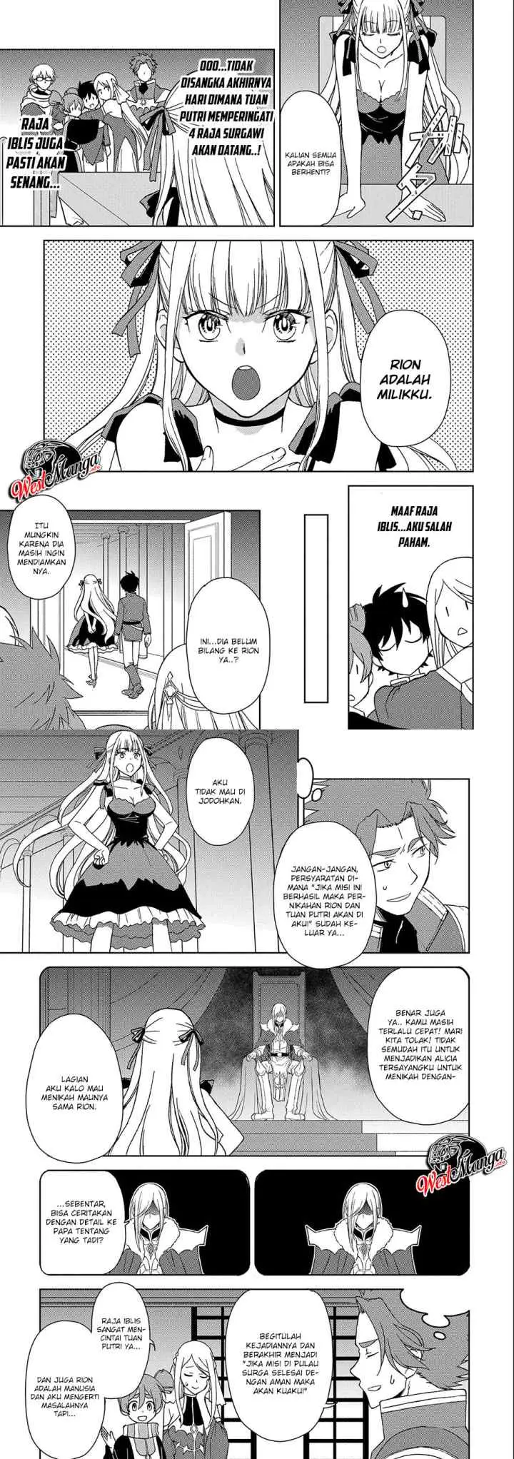 Ningen Dakedo Maougun Shitennou Ni Sodaterareta Ore Wa, Maou No Musume Ni Aisare Shihai Zokusei No K chapter 1 halaman 9