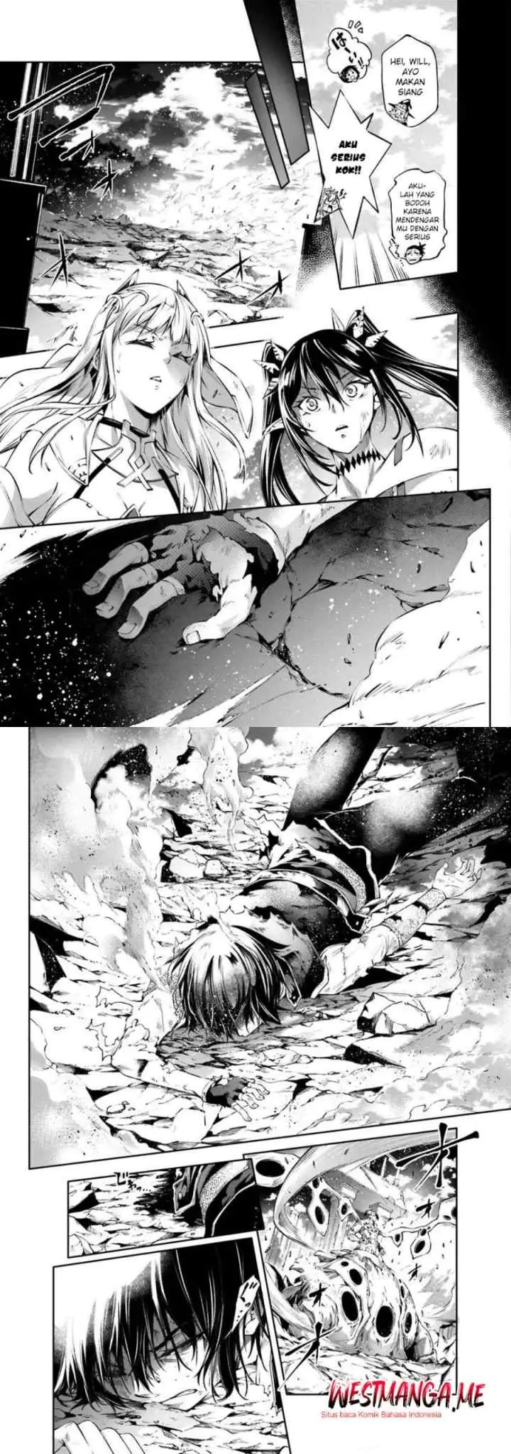 Kamigami ni Sodaterare Shimo no, Saikyou to Naru chapter 58 halaman 6