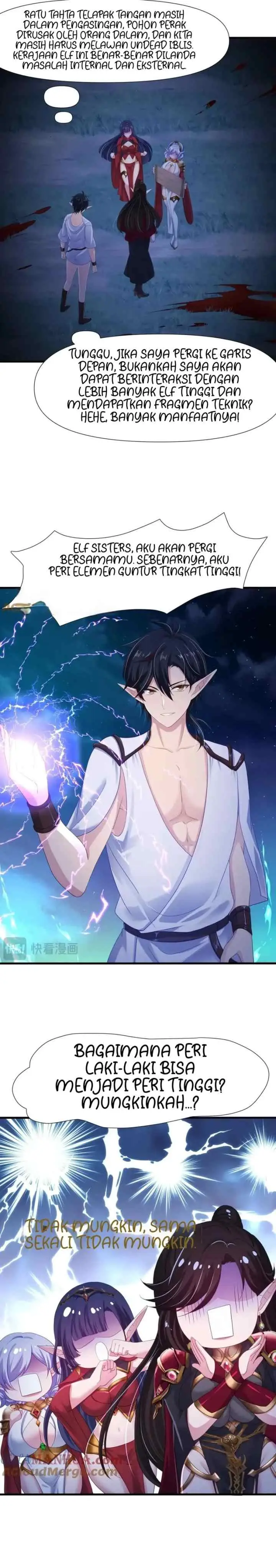 After Merging With the Goddess, I Am Invincible chapter 52 halaman 9