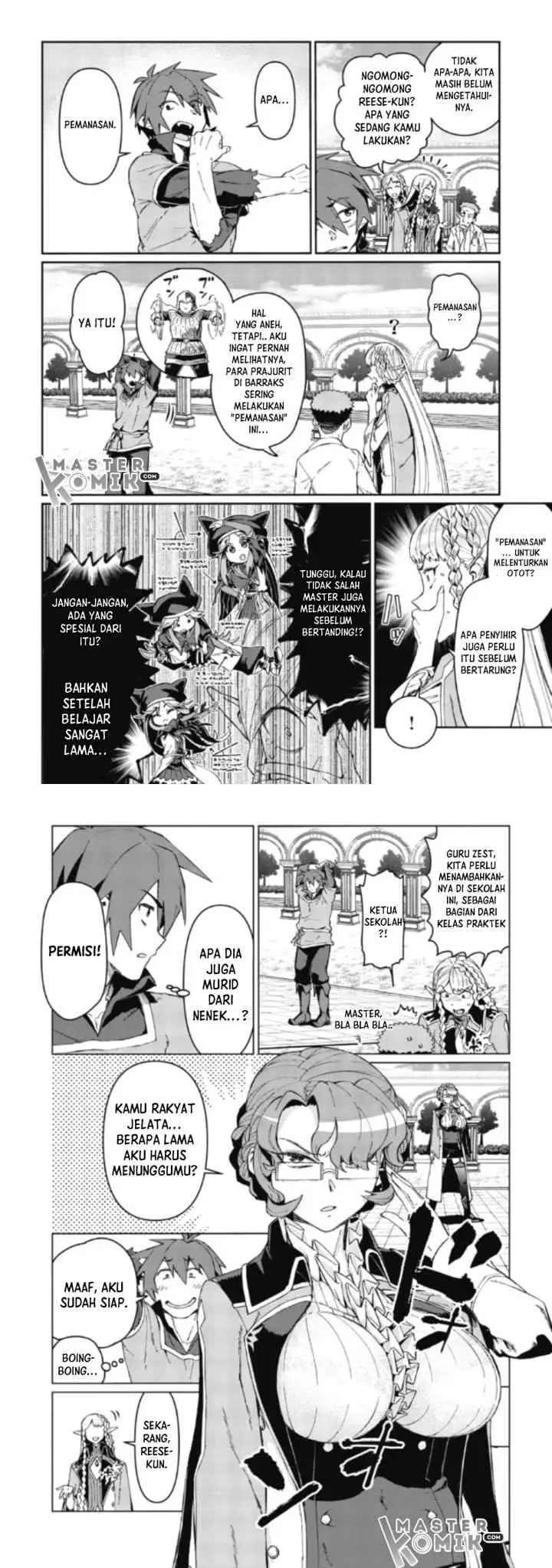 Daikenja no Manadeshi: Bougyo Mahou no Susume chapter 2.1 halaman 12