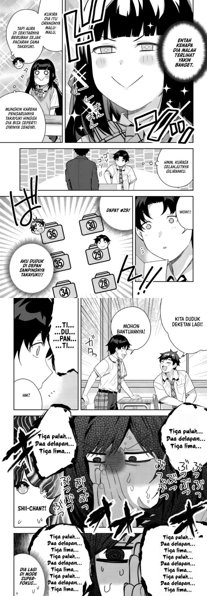 Classmate no Moto Idol ga, Tonikaku Kyodou Fushin Nan desu chapter 24 halaman 8
