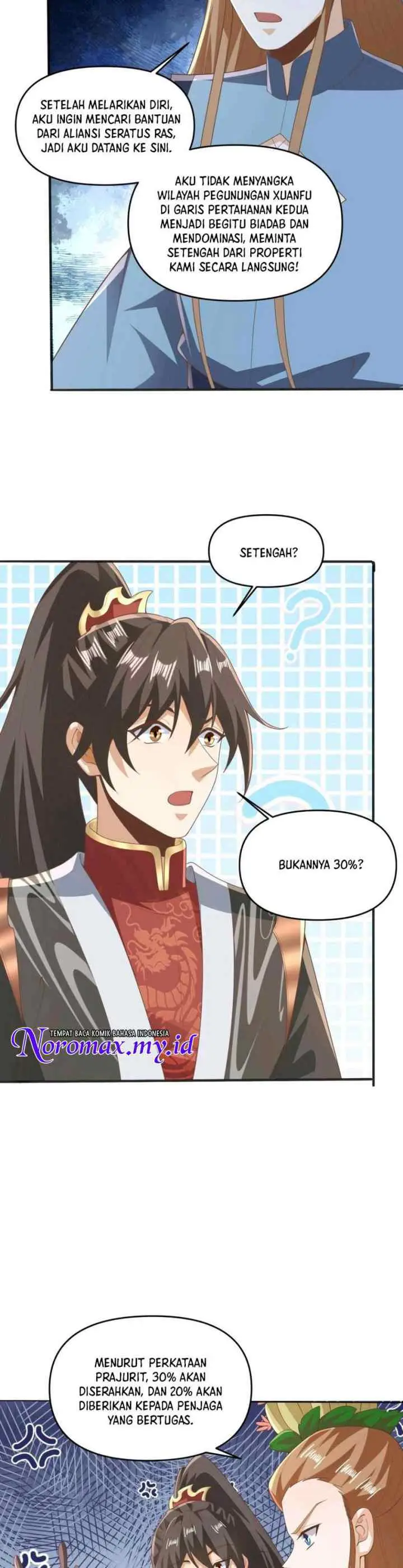 It's Over! The Queen's Soft Rice Husband is Actually Invincible chapter 229 halaman 9