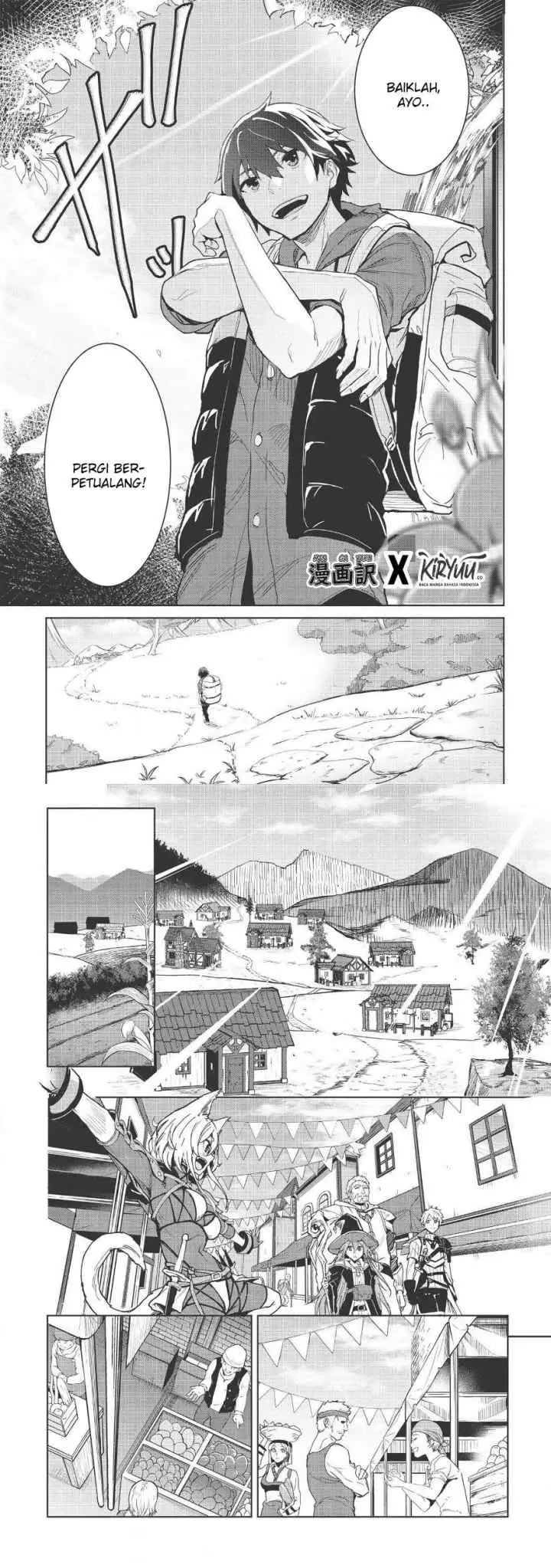 Itsudemo Jitaku ni Kaereru Ore wa, Isekai de Gyoushoujin o Hajimemashita chapter 1 halaman 8