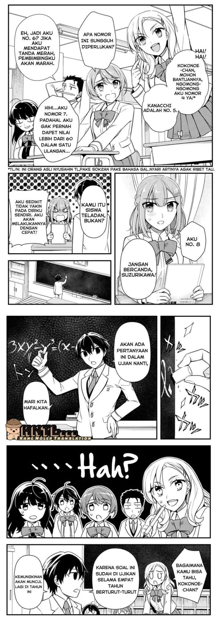 Ore ni Trauma wo Ataeta Joshi-tachi ga Chirachira Mitekuru kedo, Zannen desu ga Teokure desu chapter 6 halaman 10