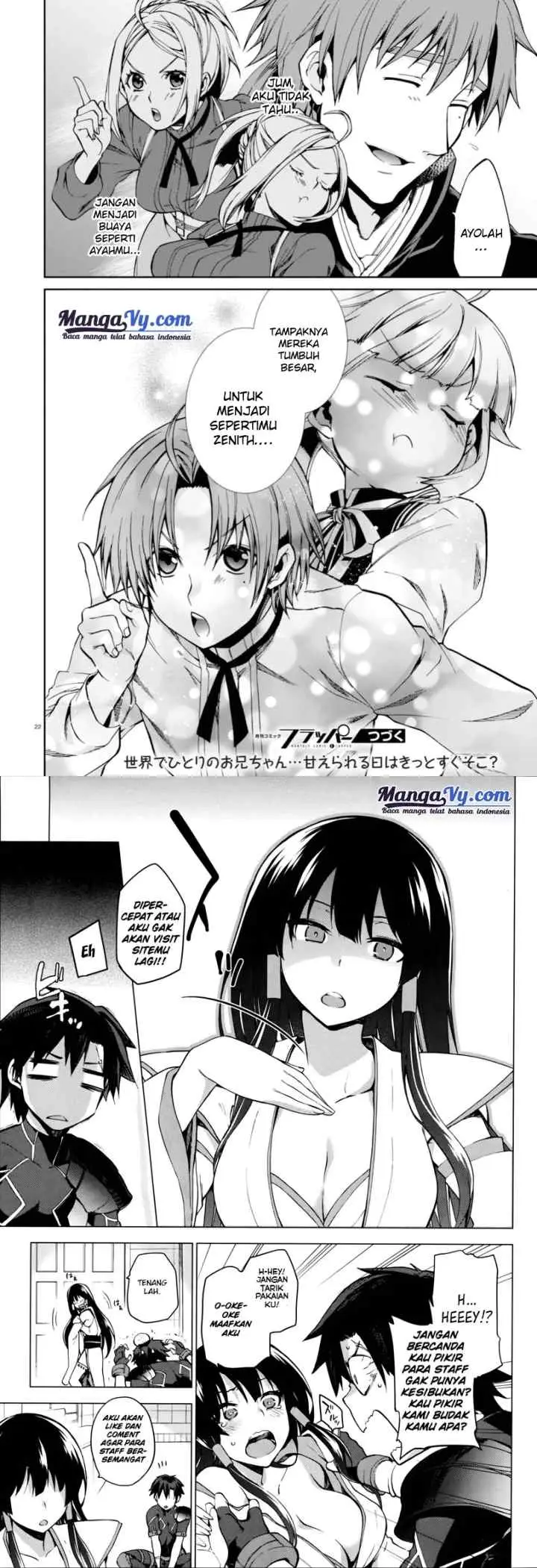 Mushoku Tensei: Isekai Ittara Honki Dasu chapter 41 halaman 12