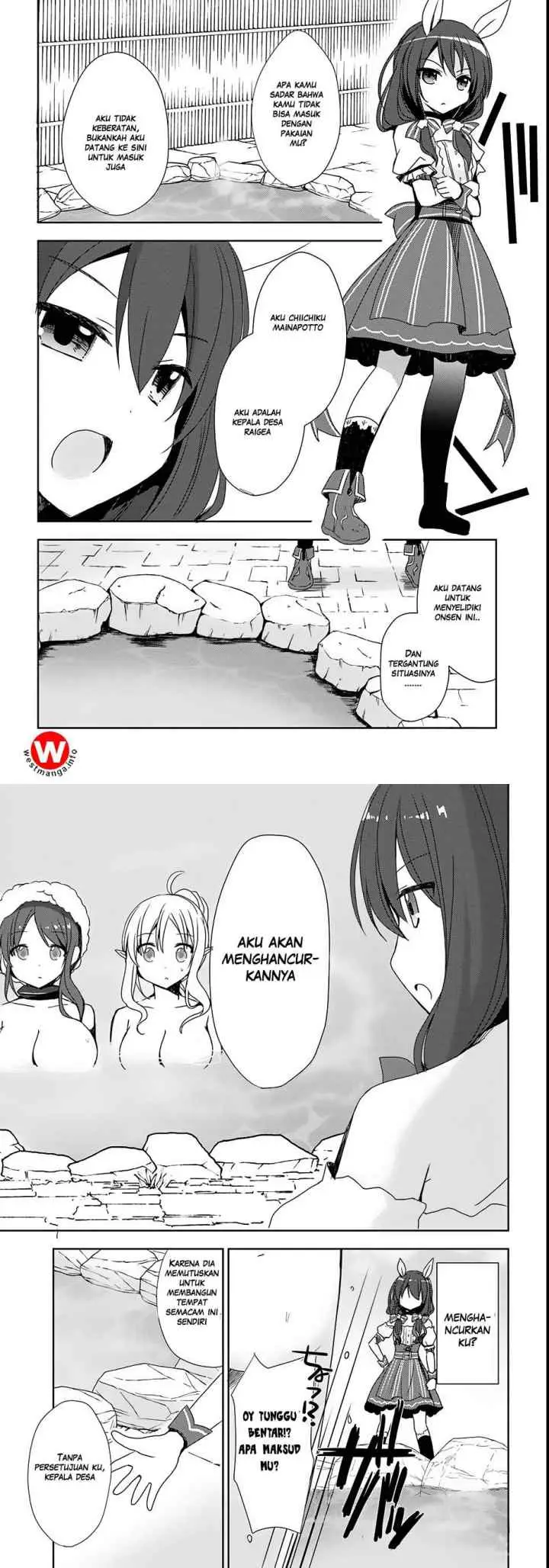 Isekai Onsen ni Tensei shita Ore no Kounou ga Tondemosugiru chapter 1 halaman 8