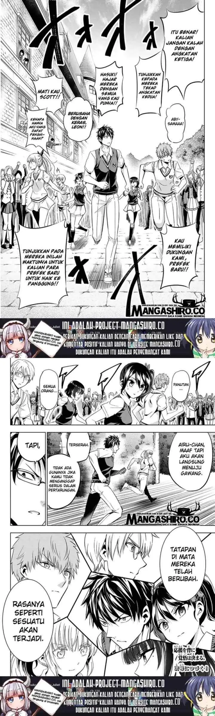 Kishuku Gakkou no Juliet chapter 95 halaman 11