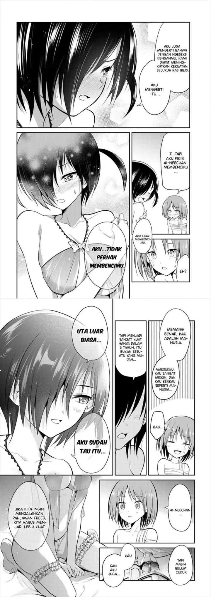 Maou no Musume-tachi yo Ma Guwa Eba Tsuyoku Narerutte Hontou Desu Ka? chapter 3 halaman 9