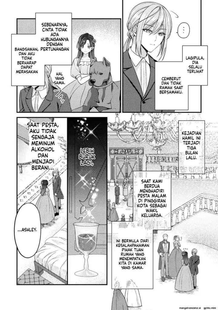 Heroine ga Kuru Mae ni Ninshin shimashita ~Tsunda Hazu no Akuyaku Reijou desuga, Douyara Chigau youdesu~ chapter 11.1 halaman 9