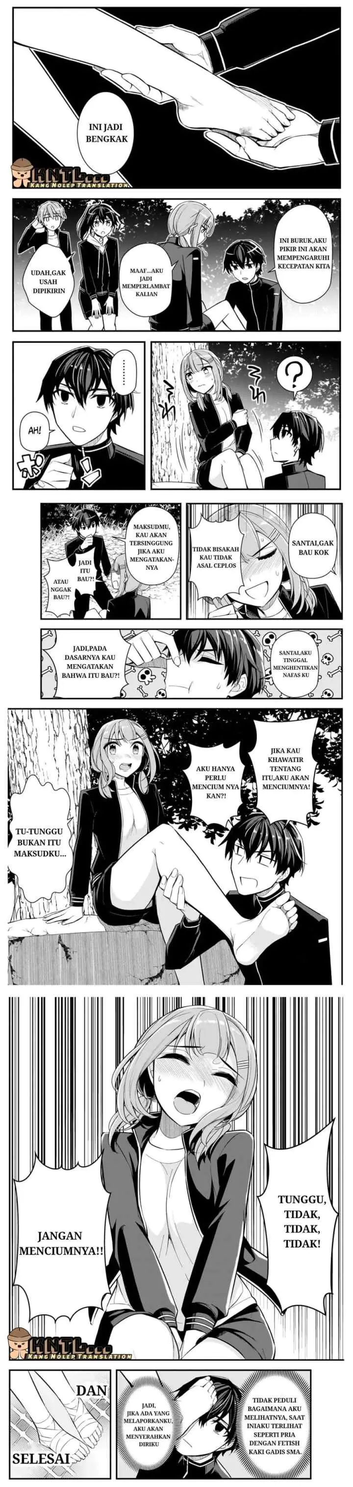 Ore ni Trauma wo Ataeta Joshi-tachi ga Chirachira Mitekuru kedo, Zannen desu ga Teokure desu chapter 3 halaman 4