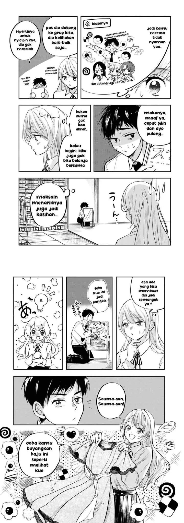 Aisare Tenshi na Classmate ga, Ore ni Dake Itazura ni Hohoemu chapter 3 halaman 5