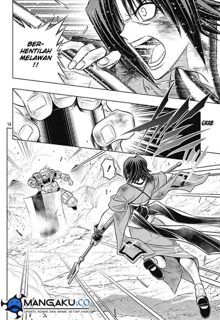 Rurouni Kenshin: Hokkaido-hen chapter 55 halaman 14