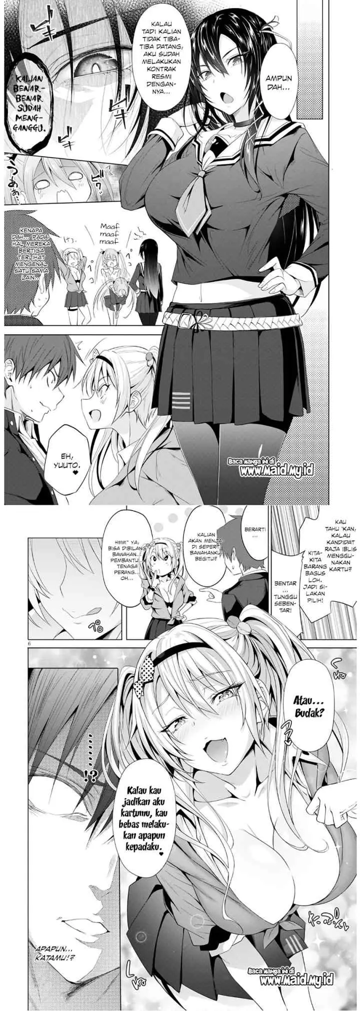 Maou Gakuen no Hangyakusha chapter 3 halaman 5