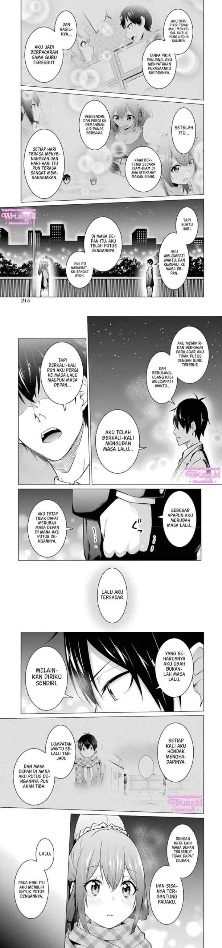 Kou-2 ni Time Leaped Shita Ore ga, Touji Suki Datta Sensei ni Kokutta Kekka chapter 55 halaman 7