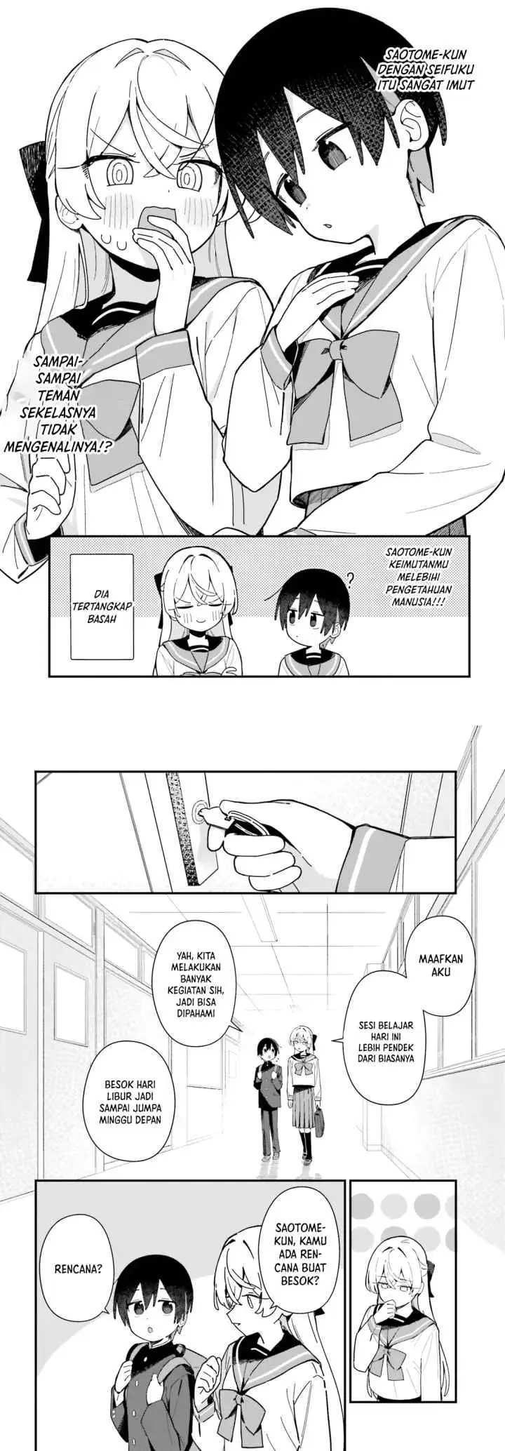 Kawaibara-senpai wa Kawaii (Saotome-kun) ga Suki! chapter 3 halaman 11