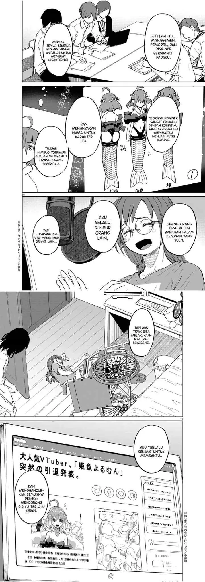 Kaii to Otome to Kamikakushi chapter 36 halaman 10