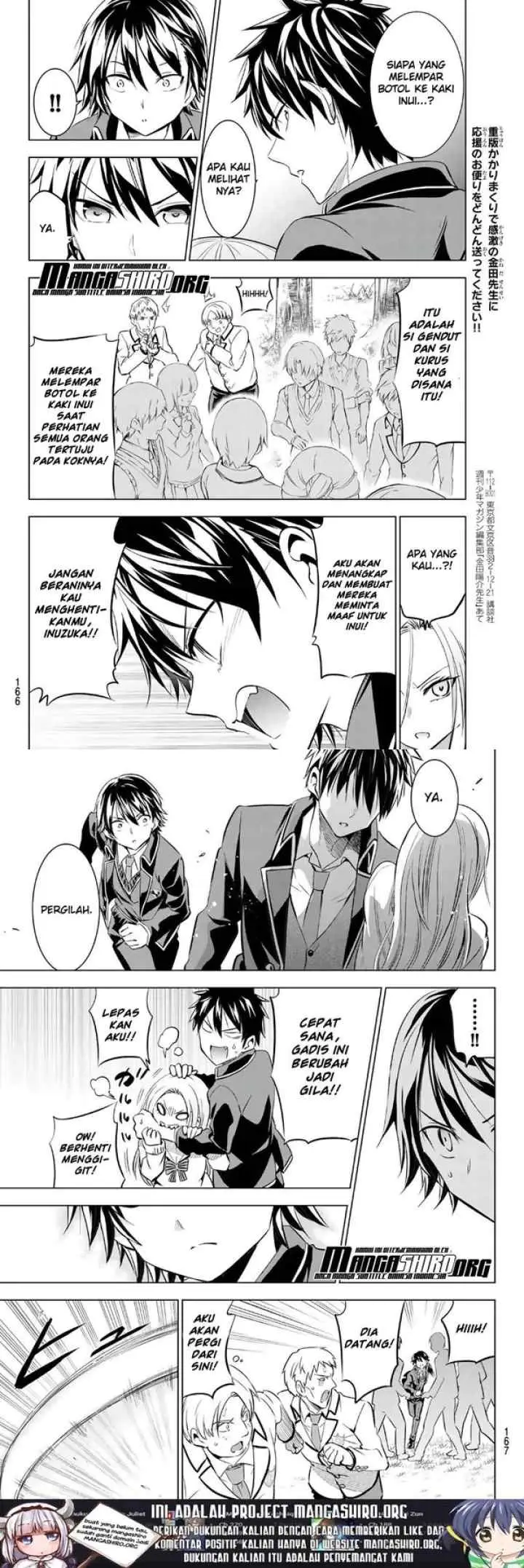 Kishuku Gakkou no Juliet chapter 72 halaman 8