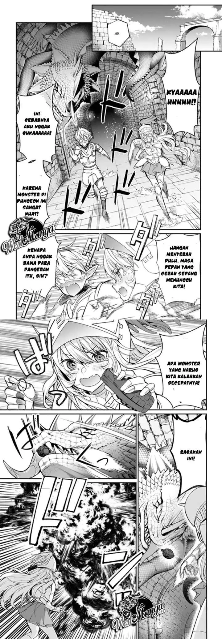 Otome Game Sekai wa Mob ni Kibishii Sekai Desu chapter 24.2 halaman 7