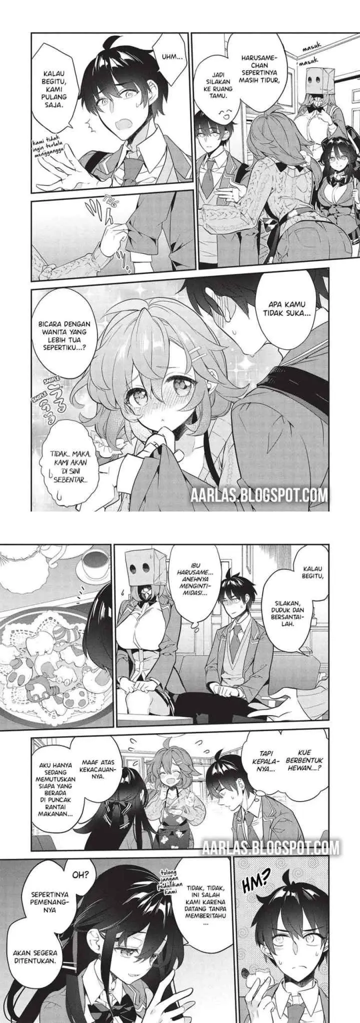 Kamiyama-san no Kami Bukuro no Naka ni wa chapter 24 halaman 4