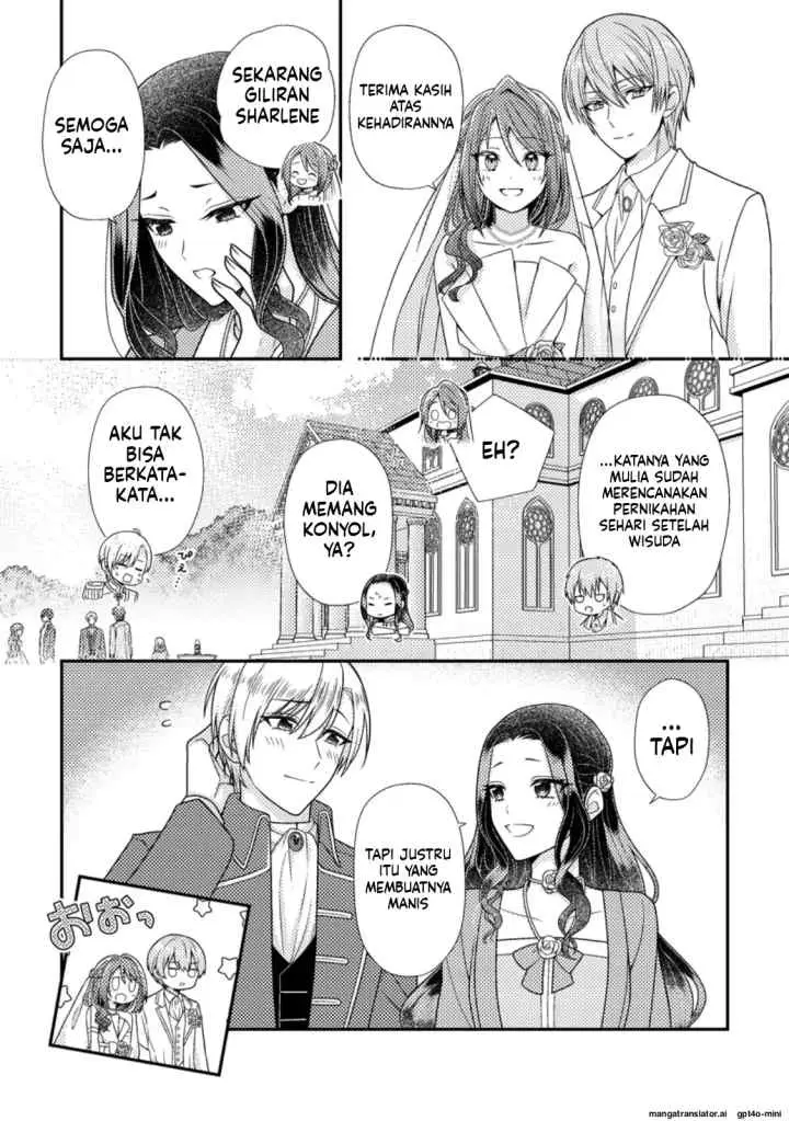 Heroine ga Kuru Mae ni Ninshin shimashita ~Tsunda Hazu no Akuyaku Reijou desuga, Douyara Chigau youdesu~ chapter 10.2 halaman 4