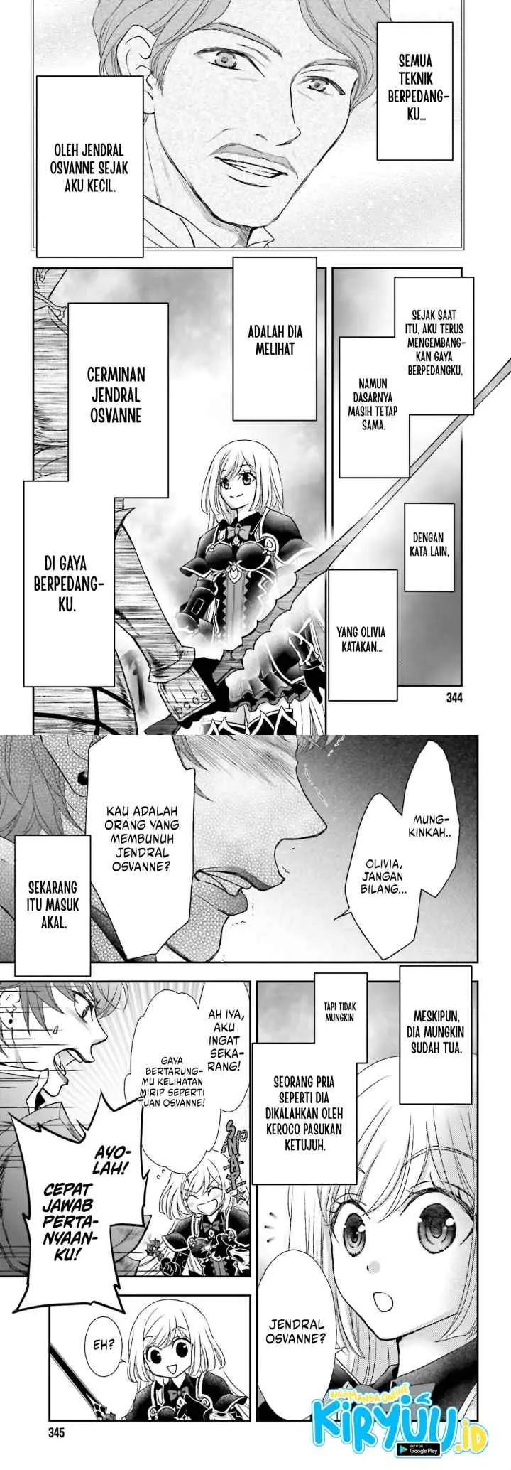 Shinigami ni Sodaterareta Shoujo wa Shikkoku no Tsurugi wo Mune ni Idaku chapter 38 halaman 9
